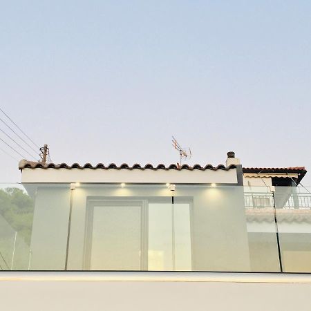 Villa Tranquility Lagonisi Exterior photo